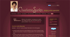 Desktop Screenshot of charlottesurkin.com